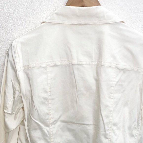 Jones New York Button Front Vanilla Jacket - Picture 8 of 11